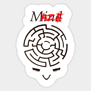 Mental maze Sticker